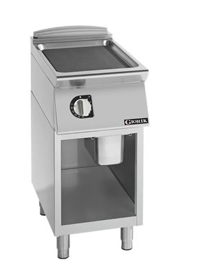 Giorik 700 Series 400mm wide Smooth Mild Steel Electric Frytop