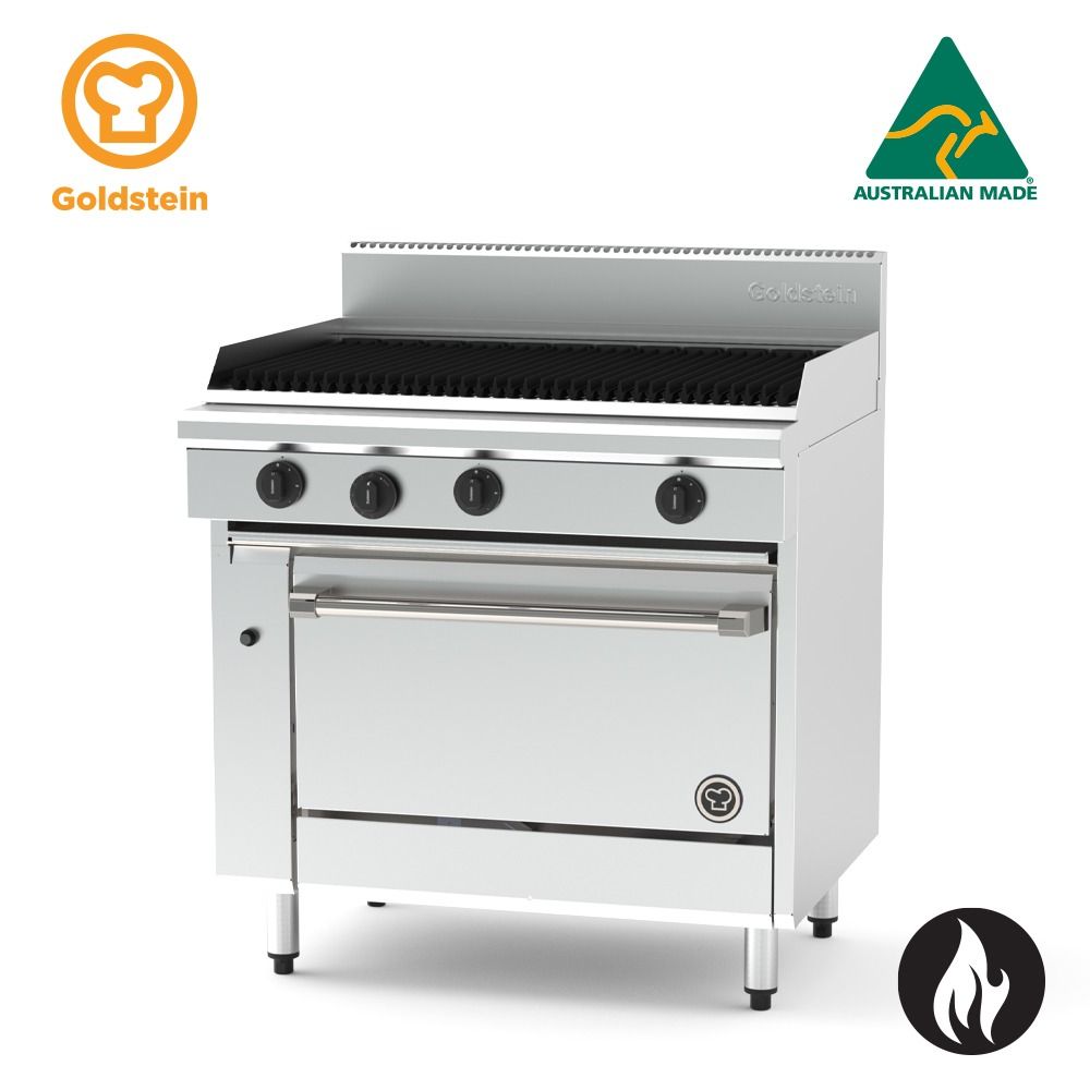 Goldstein PF36Q28-X 800 X-Series 800mm BBQ Oven Range