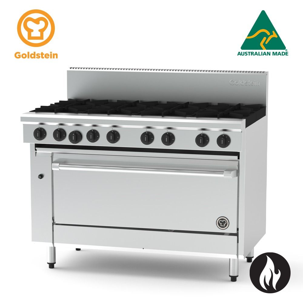 Goldstein PF840-X 800 X-Series 1005mm 8 Burner Oven Range