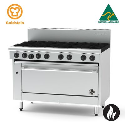 Goldstein PF840-X 800 X-Series 1005mm 8 Burner Oven Range