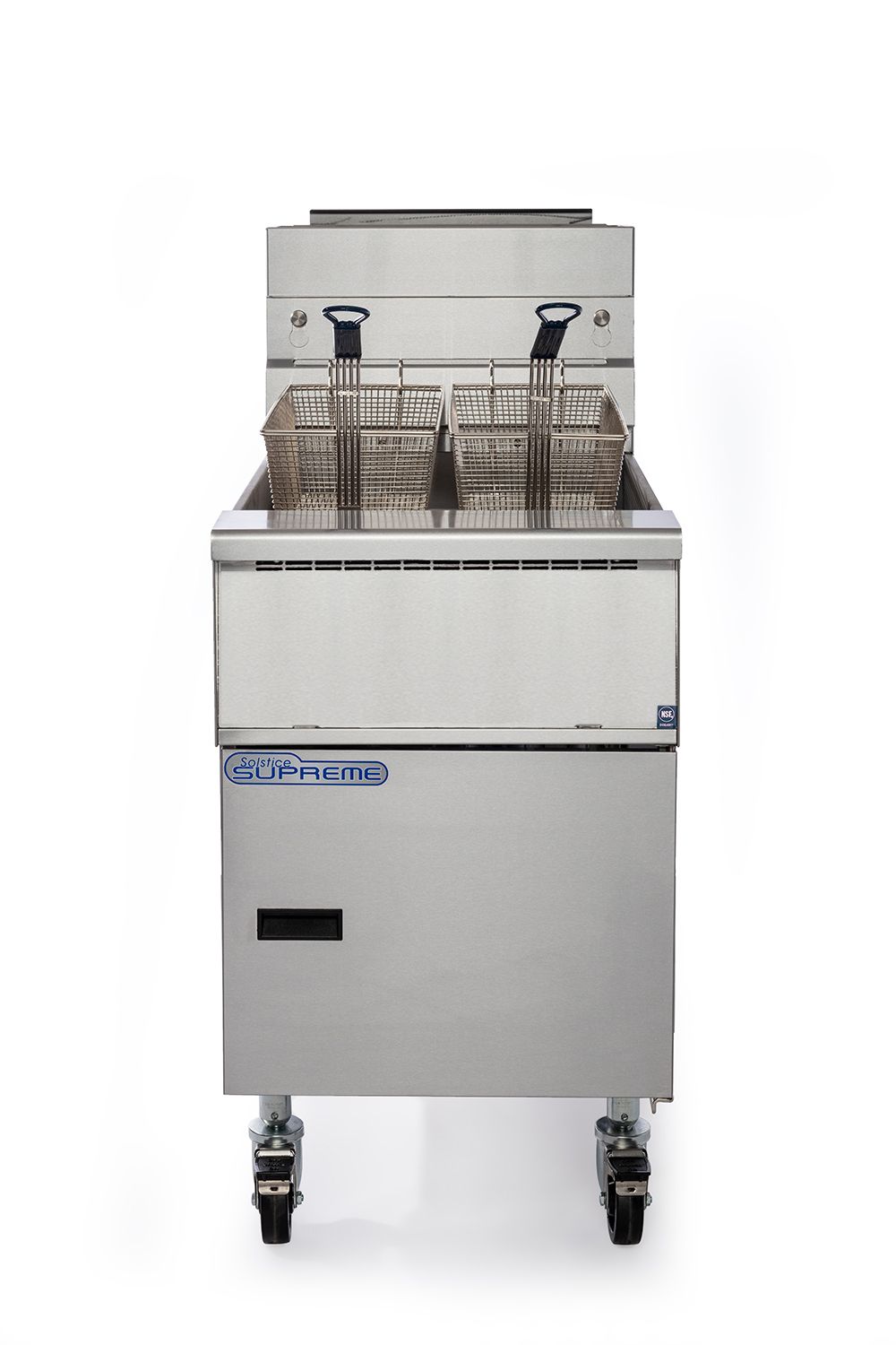 Pitco SSH75-FR Solstice Supreme 3 Basket 38L Solid State Control Gas Filter Ready Fryer