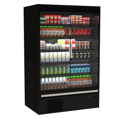 1900MM Hussmann Self Contained Multideck Glass Door Refrigerated Display