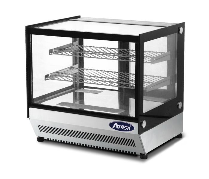 Snowman WSF120L - Countertop Square Cake Showcase