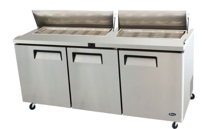 Atosa MSF8308 - Three Door Noodle Bar Refrigerator