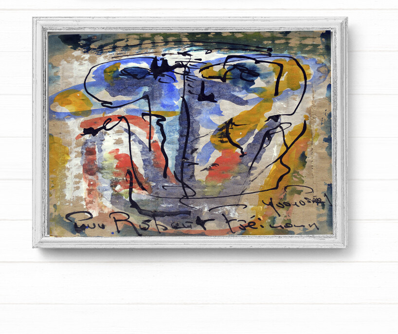 ROBERT FRIEMAN WATERCOLOR
