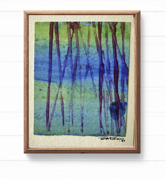 Robert Freiman Watercolor Painting