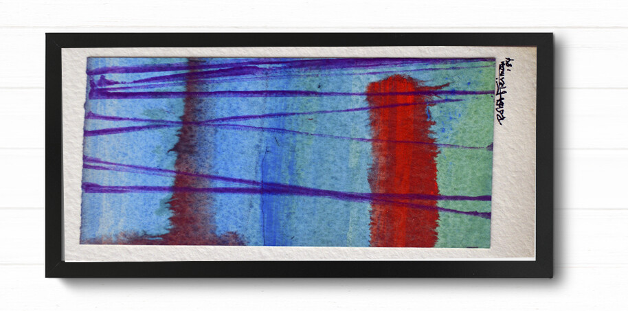 Robert Freiman Watercolor panting