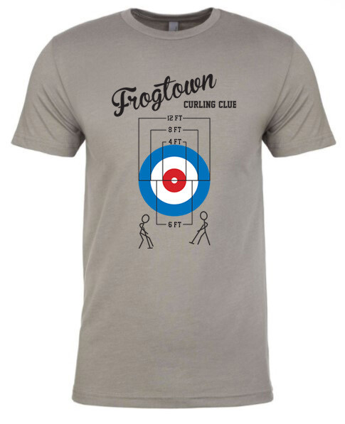 Social Distance Curling T-Shirt