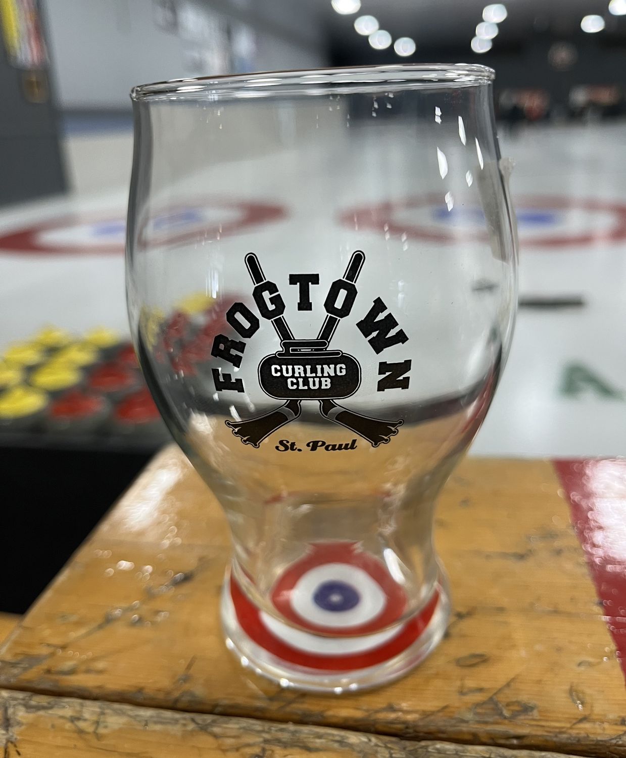 Pint Glass - with House - 16 oz