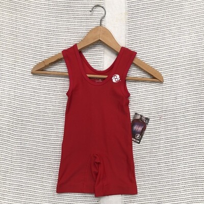 Red Clinch Gear Performance Wrestling Singlet