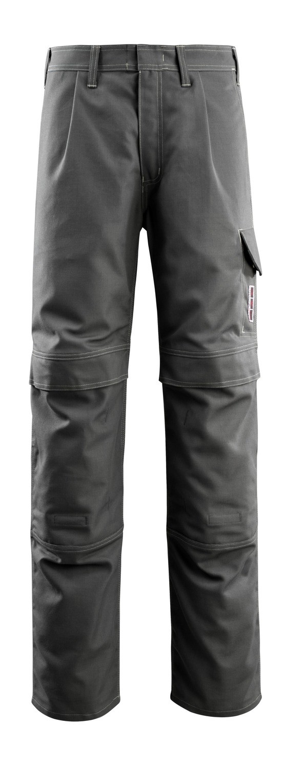 Mascot Bex 06679-135 Vlamvetragende Broek met kniezakken, Kleur: Donkerantraciet - 18
