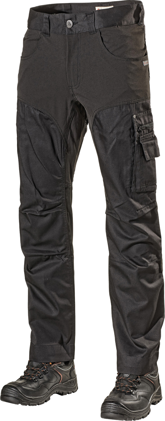 L. Brador Servicebroek 1842PB, Kleur: Black