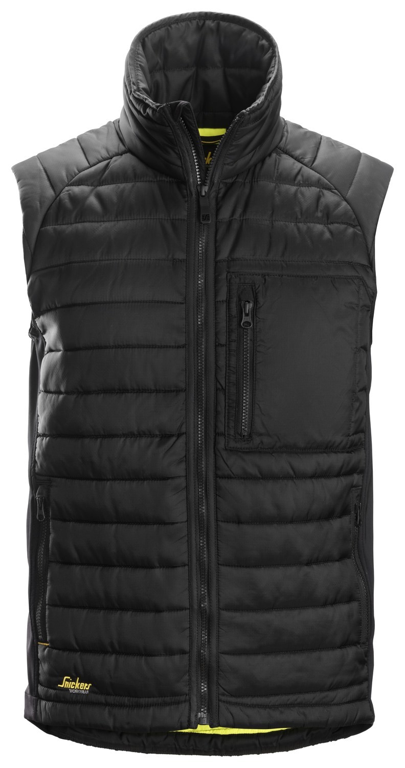 Snickers 4512 AllroundWork 37.5® Isolerende Bodywarmer, Kleur: Black - 0404