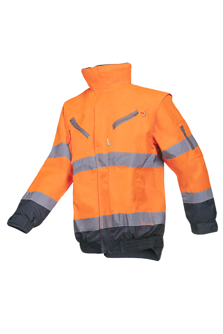 Sioen Campbell, Kleur: Fluo Oranje/Marine - 062