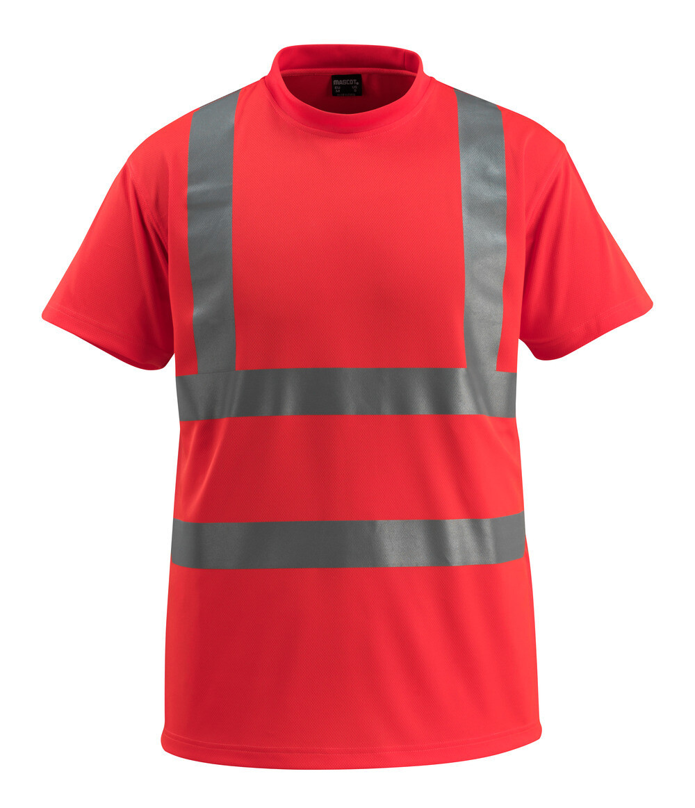 Mascot Safe Light Townsville Muri 505929 T-shirt, Kleur: Hi-Vis Rood - 222