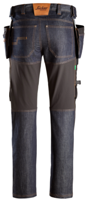 Snickers 6955 FlexiWork Denim Werkbroek+ met Holsterzakken