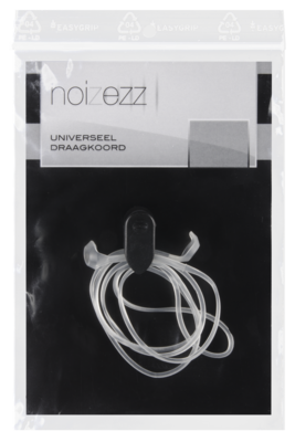 NOIZEZZ Premium Draagkoordje Transparant