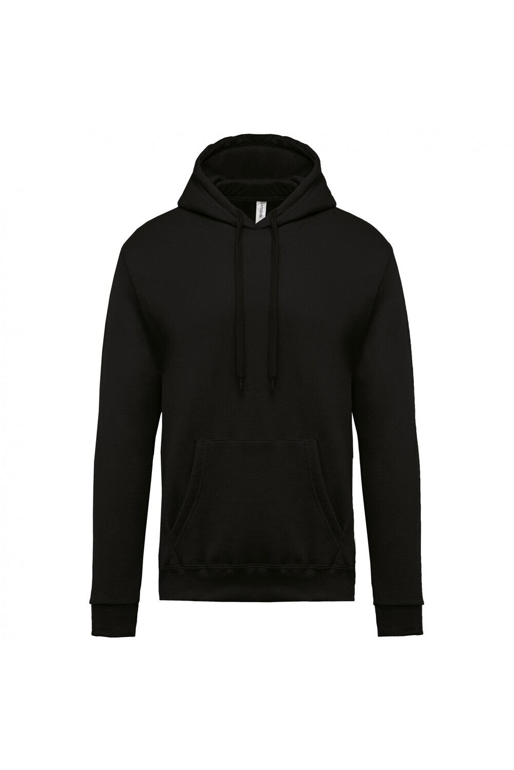 Kariban K476 - Herensweater met capuchon, Kleur: Black