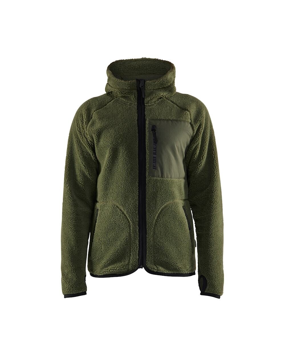 Blaklader Pilé Vest, Kleur: Herfstgroen