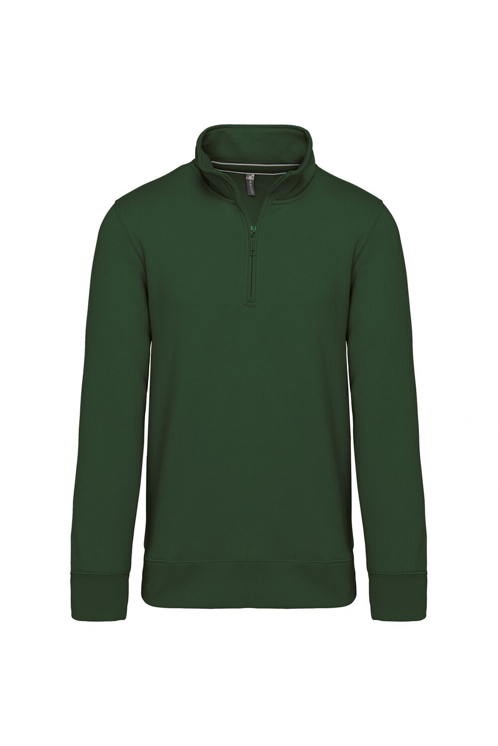 Kariban K487 - Sweater met ritshals, Kleur: Forest Green