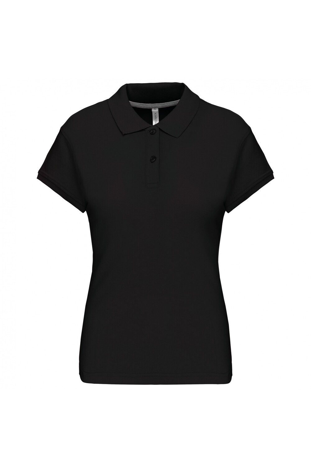 Kariban K242 - Damespolo korte mouwen, Kleur: Black