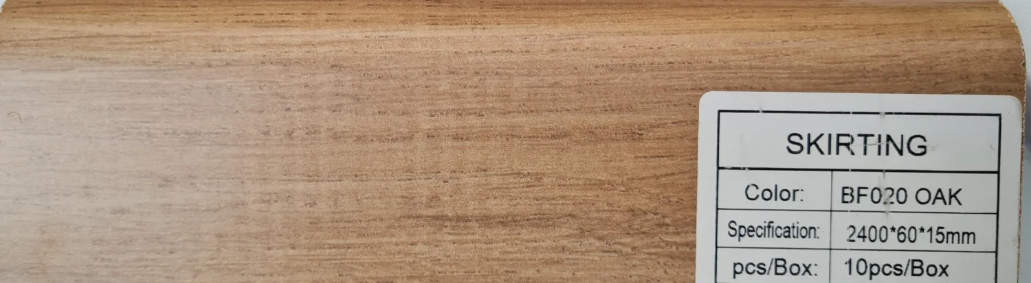 Skirting for laminate flooring mdf