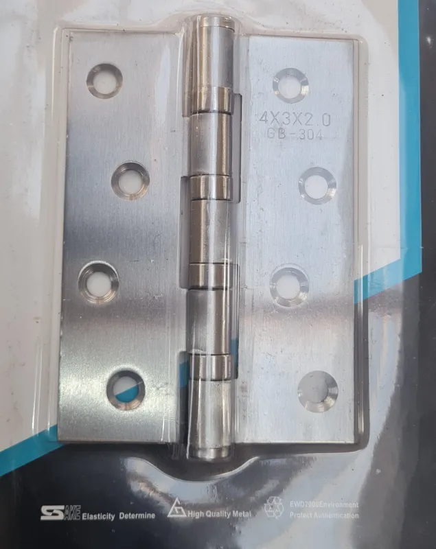 Hinges door stainless steel grade 304