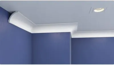 Cornice cove plain polystyrene