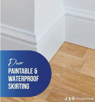 skirting pvc waterproof 16mm x 2.7mm