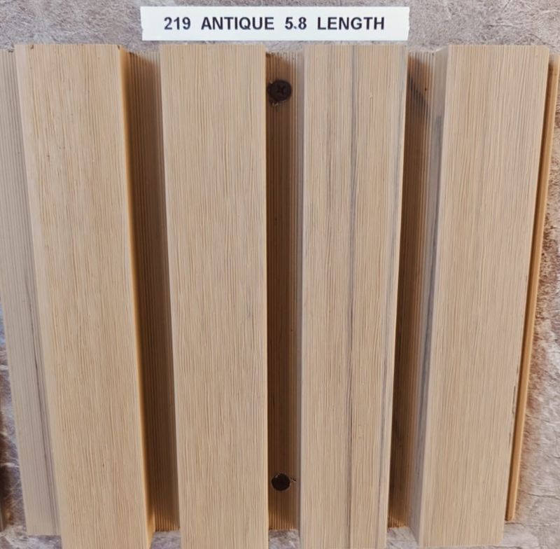 cladding PVC external slat 