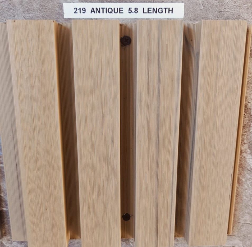 cladding PVC external slat 