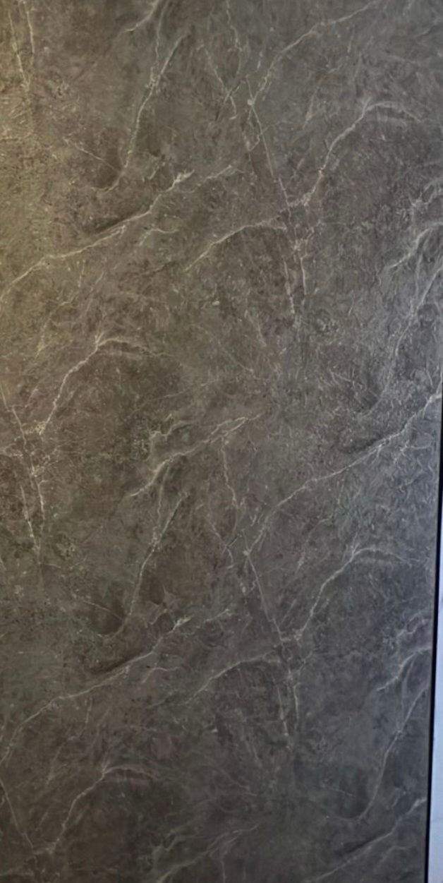 marble look wall panel/sheet grey marble  3mm x 2.8m x 1.2m