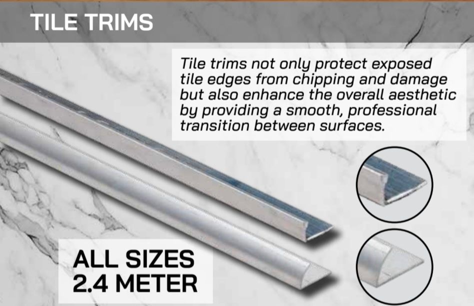 Tile edge trim 2.4m