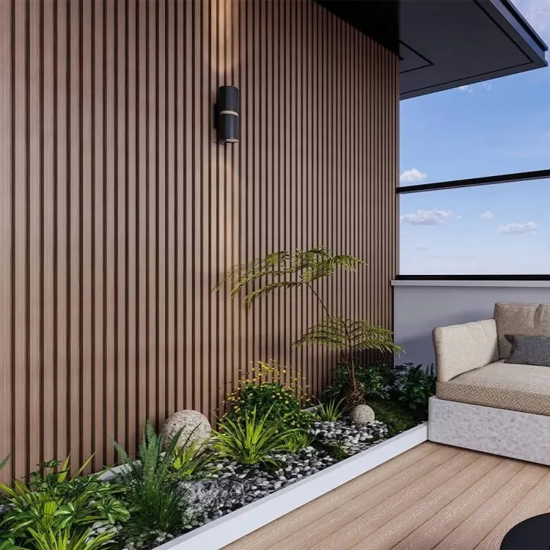cladding PVC external slat new just arrived 