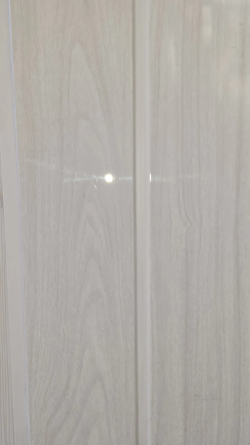 PVC Ceiling 250mm gloss grey fine grain  V-groove Love Home brand