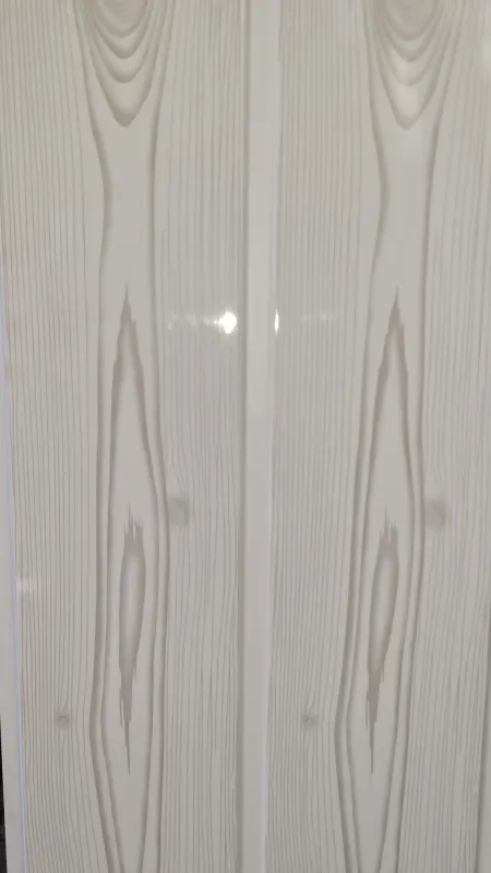 PVC Ceiling 250mm gloss grey wood grain  V-groove Love Home brand