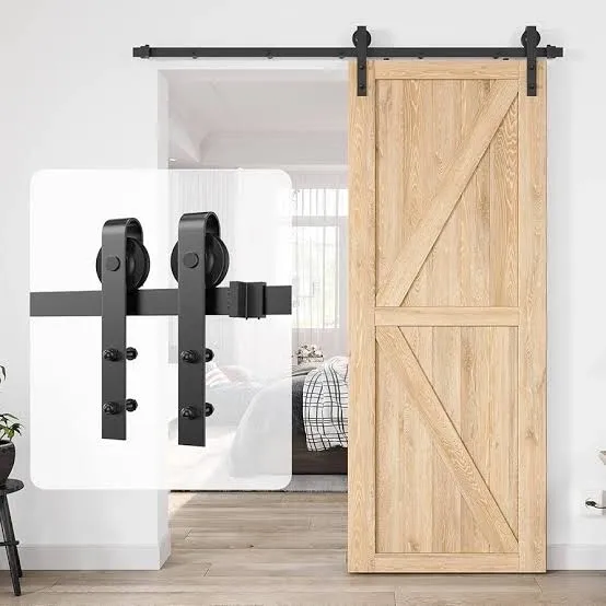 Barn door kit 2m 36kg black