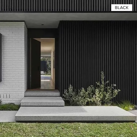cladding PVC wall external slat cladding PVC wall external slat