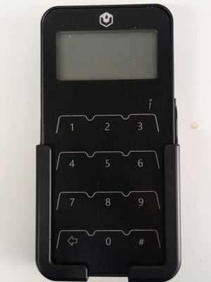 Keypad black metro prepaid electricity meter