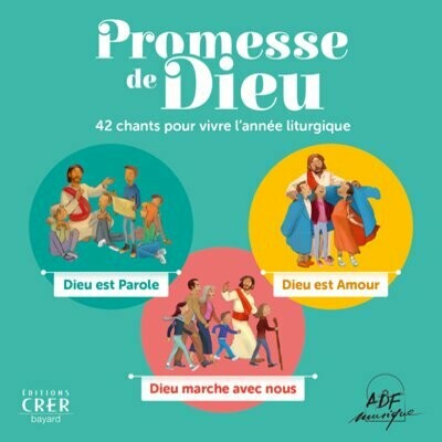Promesse de Dieu-Double CD : 42 chants pour vivre l’année liturgique