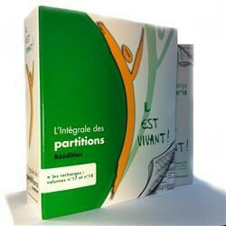 Classeur de Partitions "L' intégrale" - Recharges 17 et 18 comprises