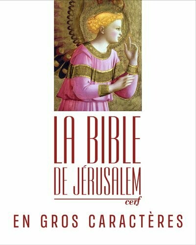 La bible de Jérusalem en gros caractères
