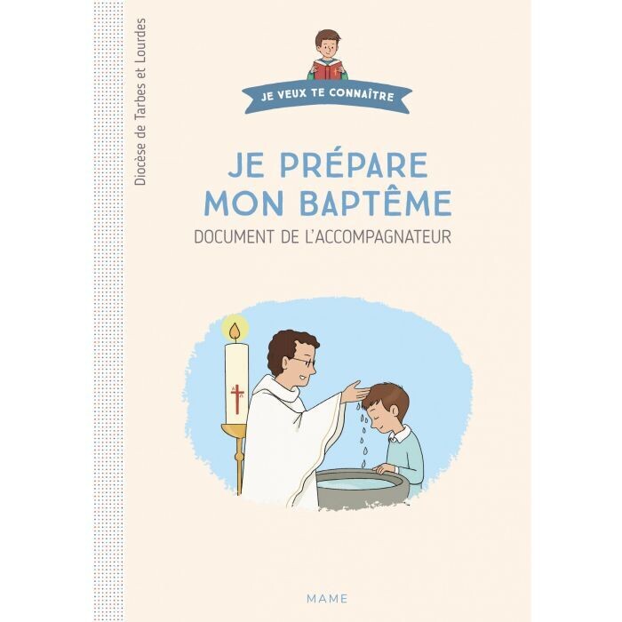 Je prépare mon baptême - Livret catéchiste