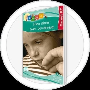 Dieu aime avec tendresse - carnet KT enfant