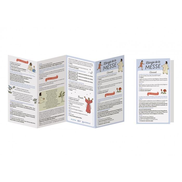 Dépliant ordinaire de la messe - version jeunesse (pack de 15ex)