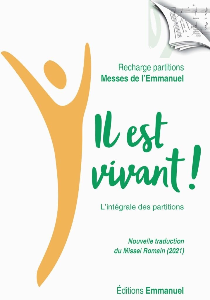 Recharge de partitions des messes de l'Emmanuel - 2022