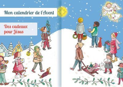 Mon calendrier de l'Avent  Des cadeaux pour Jésus