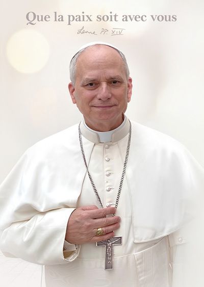 Carte postale Pape Léon XIV  (Parution le 12 juin 2025 - À réserver)
