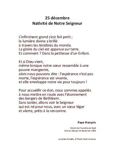 Image - La sainte famille - Lot de 100 ex