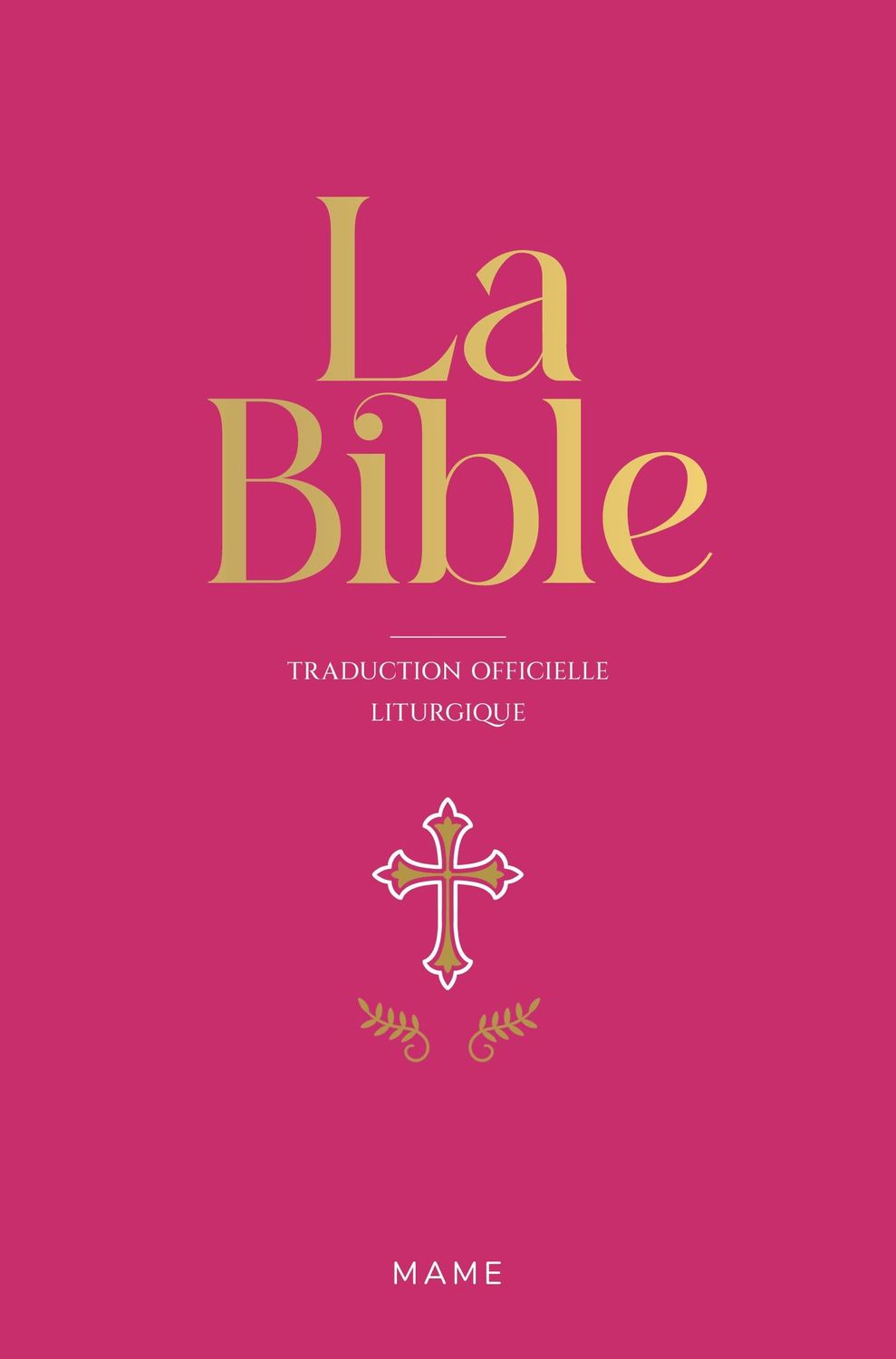 La Bible reliure souple rose (Parution le 09/01/2026)